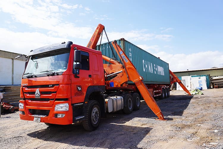 40 Ton Sidelifter Container Transport Trailer for Sale