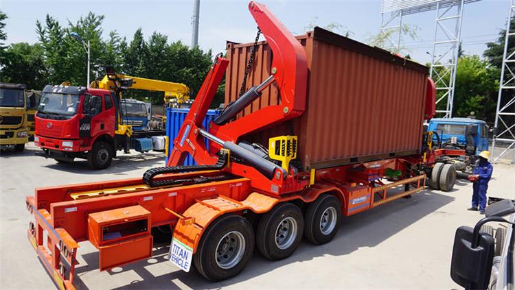 3 Axle 40 Ft Container Side Loader Trailer for Sale