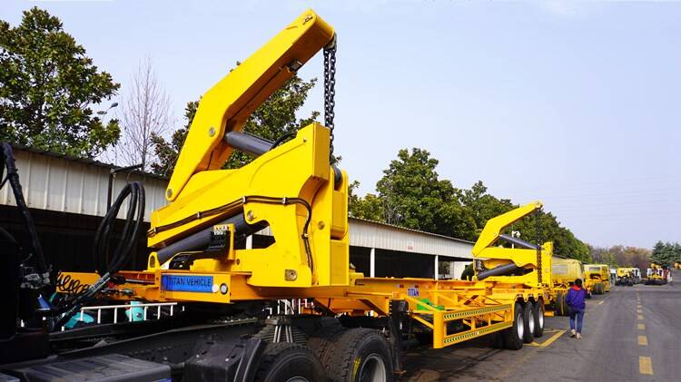 37 Ton 40FT Container Side Lifter Trailer Price in Tanzania