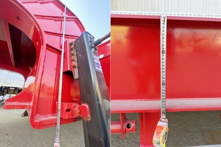 Heavy Duty Equipment 3 Line 6 Axles Low Bed Trailer for Sale