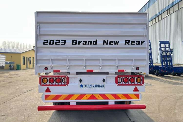 40 Ton Bulk Cargo Side Wall Flatbed Semi Trailer for Sale in Kenya