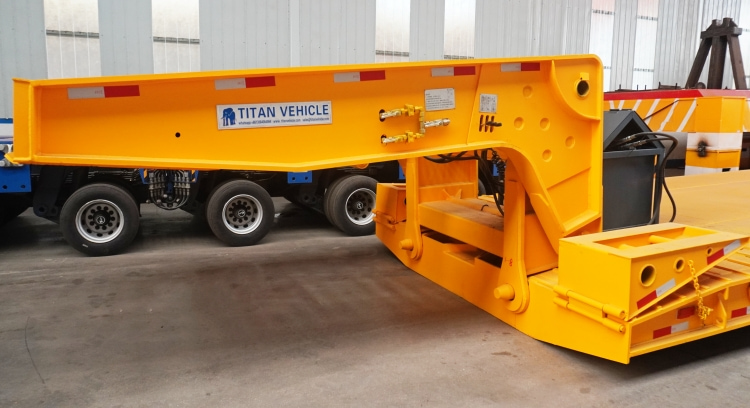 4 Axle 80 Ton Lowboy Detachable Gooseneck Trailers for Sale in Jamaica