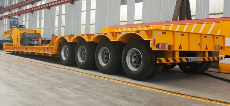 4 Axle 80 Ton Lowboy Detachable Gooseneck Trailers for Sale in Jamaica