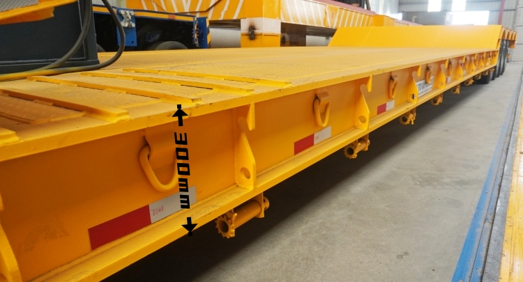 4 Axle 80 Ton Lowboy Detachable Gooseneck Trailers for Sale in Jamaica