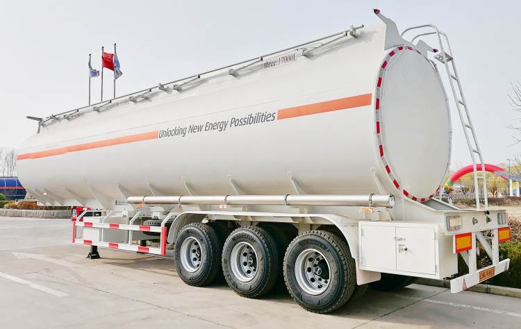 3 Axle 45,000 Liters Petrol Tanker Trailer for Sale in Zimbabwe