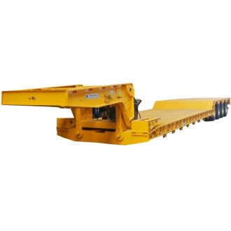 4 Axle 80 Ton Detachable Gooseneck Trailer