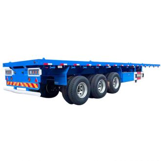 3 Axle 40ft Container Flatbed Trailer